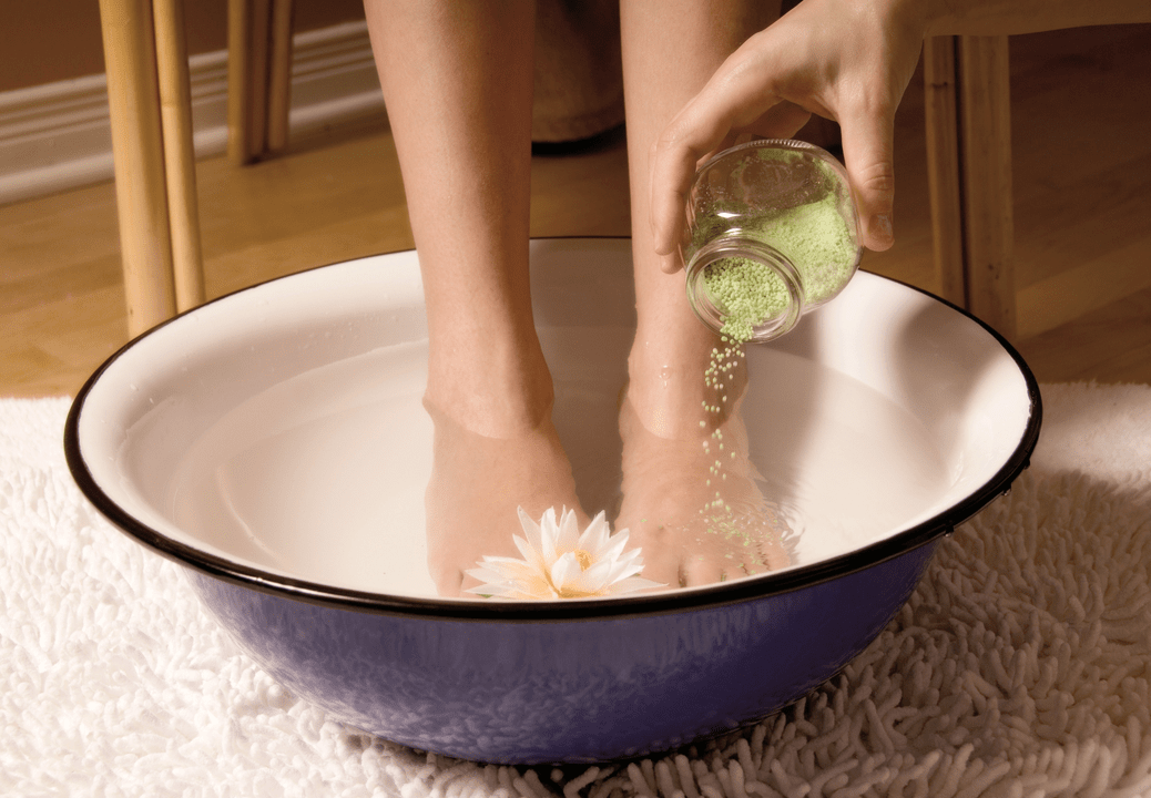 Medicinal baths against fungi